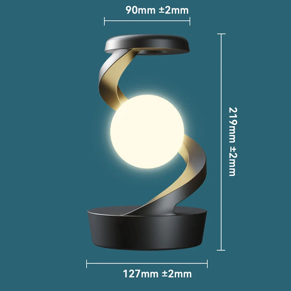 Rotating Floating Wireless Charging Night Light