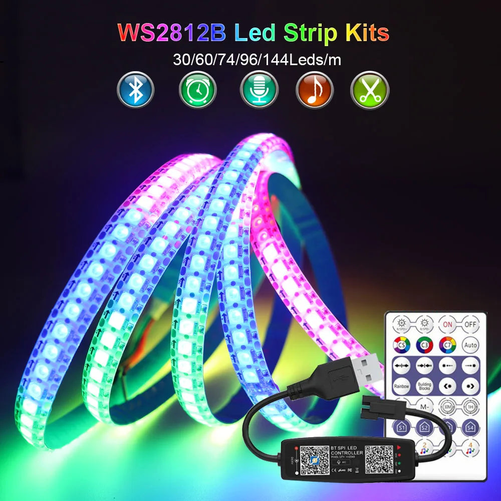 Smart RGB LED Strip - Enchanted Melody - Bluetooth Music Sync"