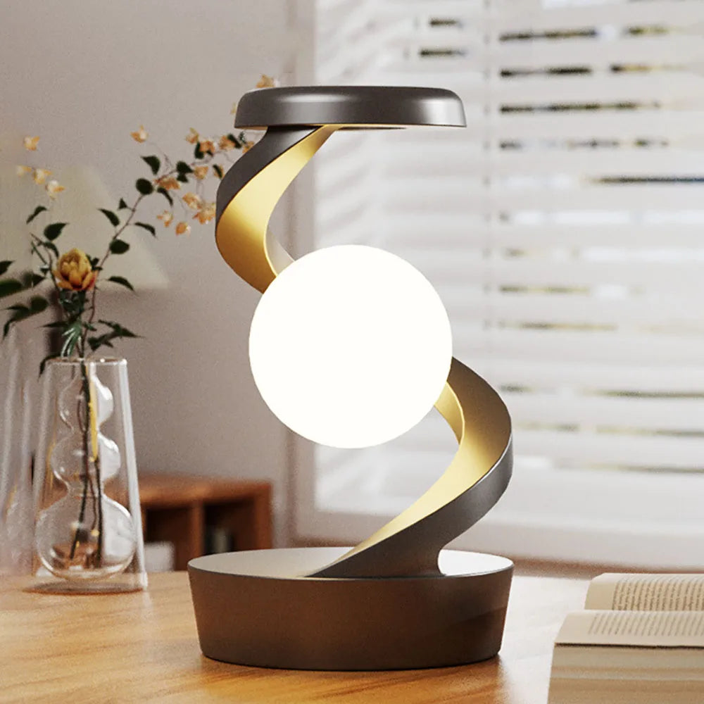 Rotating Floating Wireless Charging Night Light