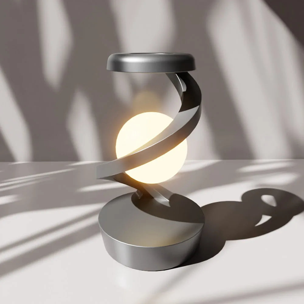 Rotating Floating Wireless Charging Night Light